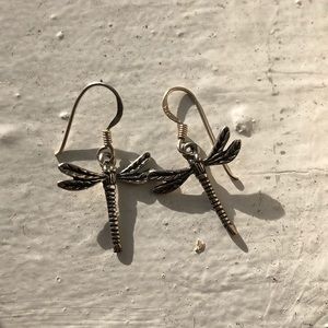 3 for $20! Sterling Silver Dragonfly Earrings